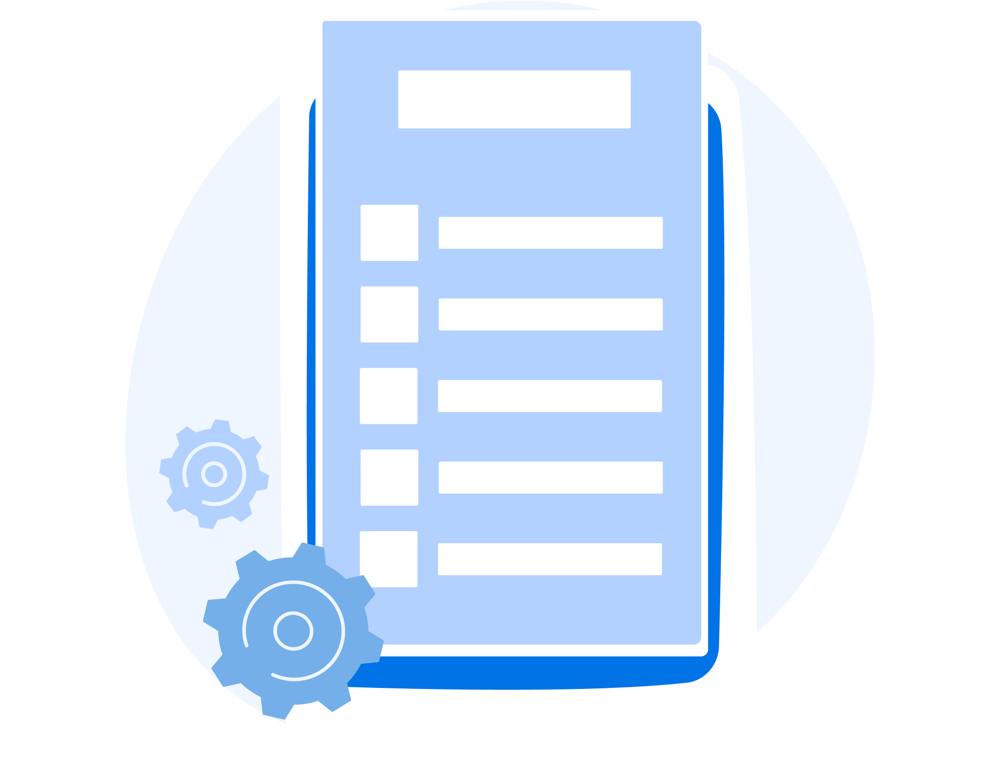 Fill in the required fields in the form shown